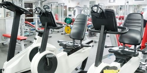 rugleuningen op hometrainers