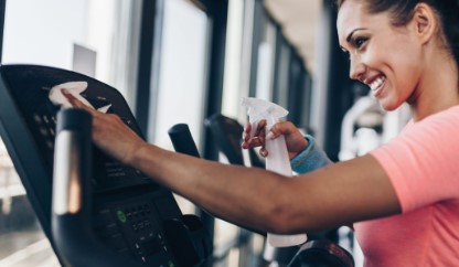 Hometrainer schoonmaken